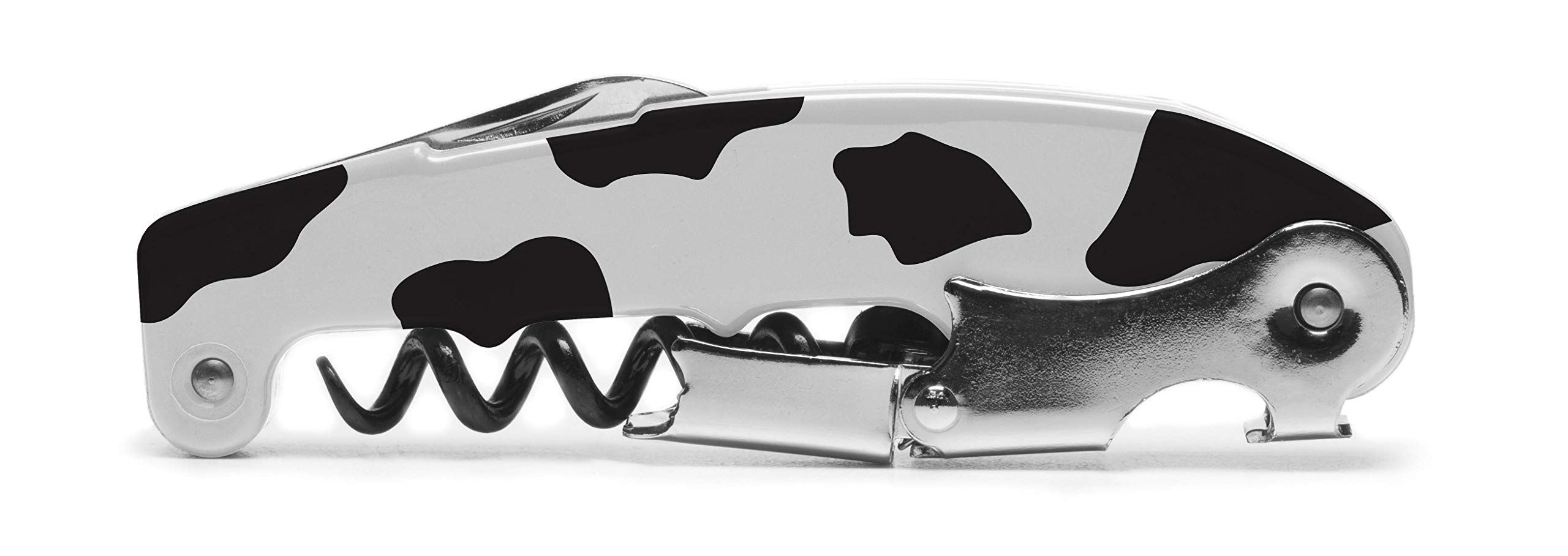 Cavatappi A Due Tempi In Acciaio Inox Con Stampa Tucani - Design Originale E Pratico Per Aprire Bottiglie Con Stile - Foto 7