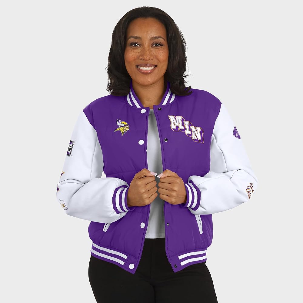 Amazon.com: WEAR by Erin Andrews Women's Purple Minnesota Vikings