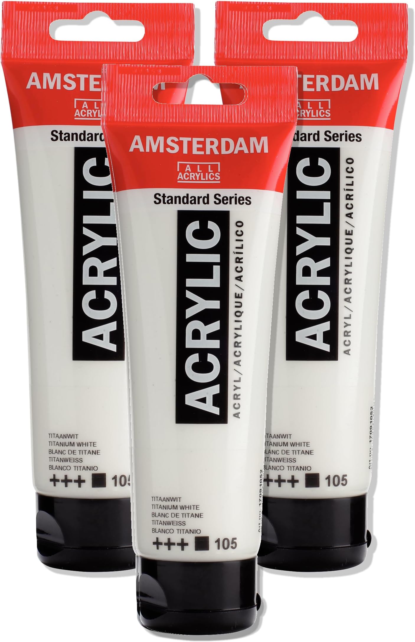 Talens Acrylic Paint Amsterdam Acrylic Colors Titanium White T1709-105 120 ml