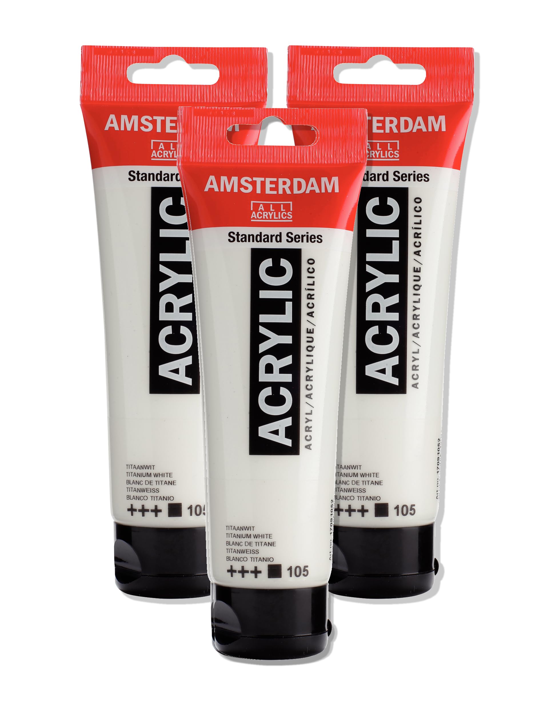Talens Acrylic Paint Amsterdam Acrylic Colors Titanium White T1709-105 120 ml