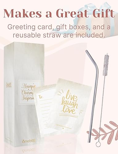 Miniatura 7 de Onebttl Regalos para artistas, regalos para artistas, mujeres, profesoras de arte en el Día Mundial del Arte, cumpleaños y Navidad, vaso delgado con