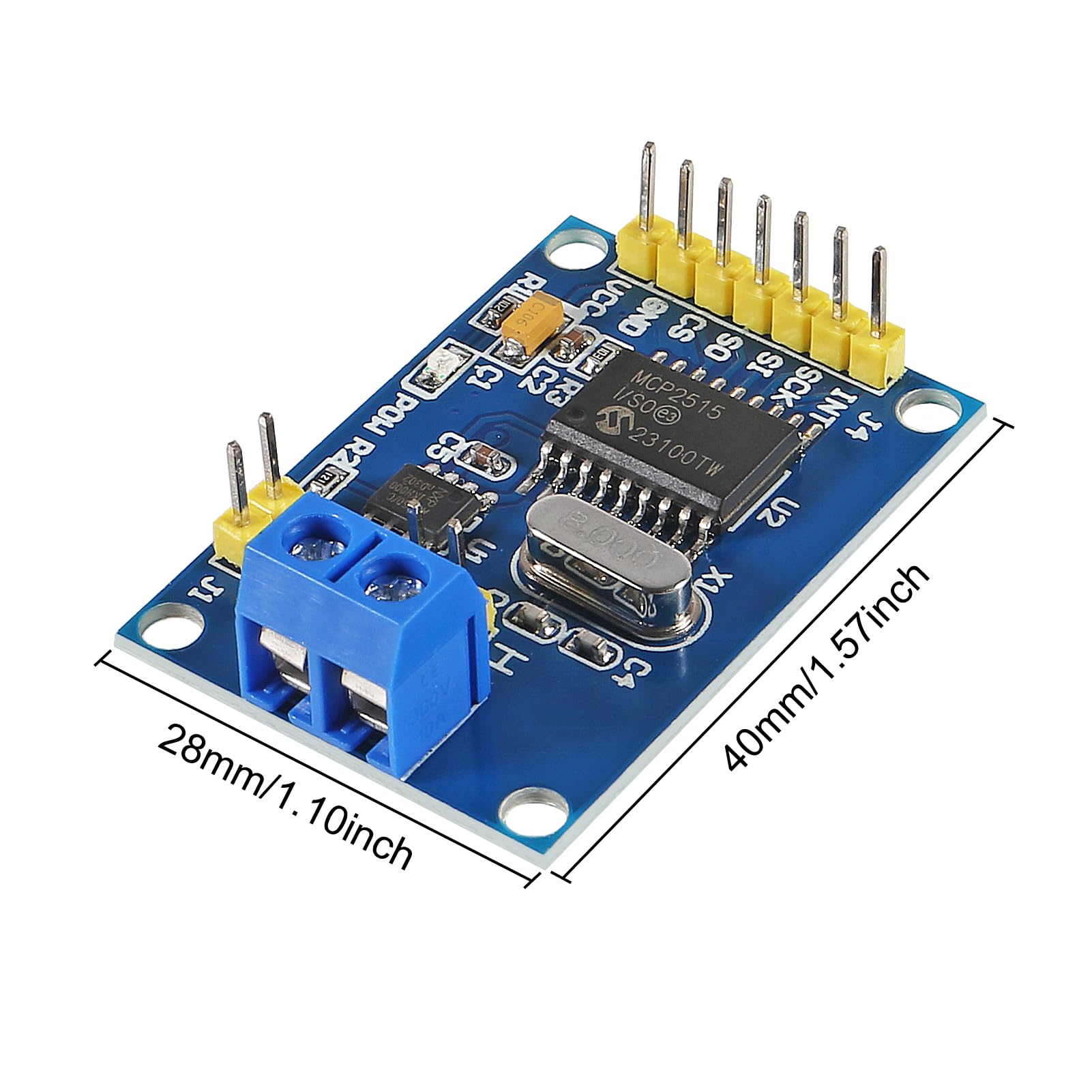 Amazon.com: D-FLIFE 6pcs MCP2515 CAN Bus Module TJA1050 Receiver