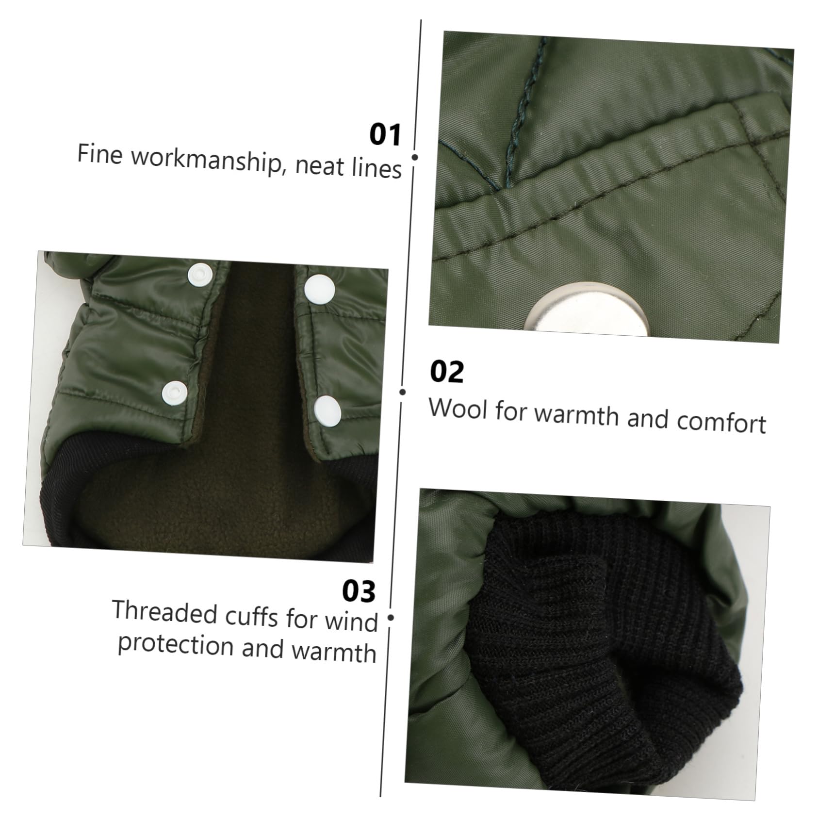 BESPORTBLE 2 Pz Vello Di Cane Felpe Con Cappuccio Per Animali Domestici Felpe Per Cani Abbigliamento Monopezzo Cucciolo Abbigliamento Per Cani Gilet Per Cani Animale Domestico Invernali