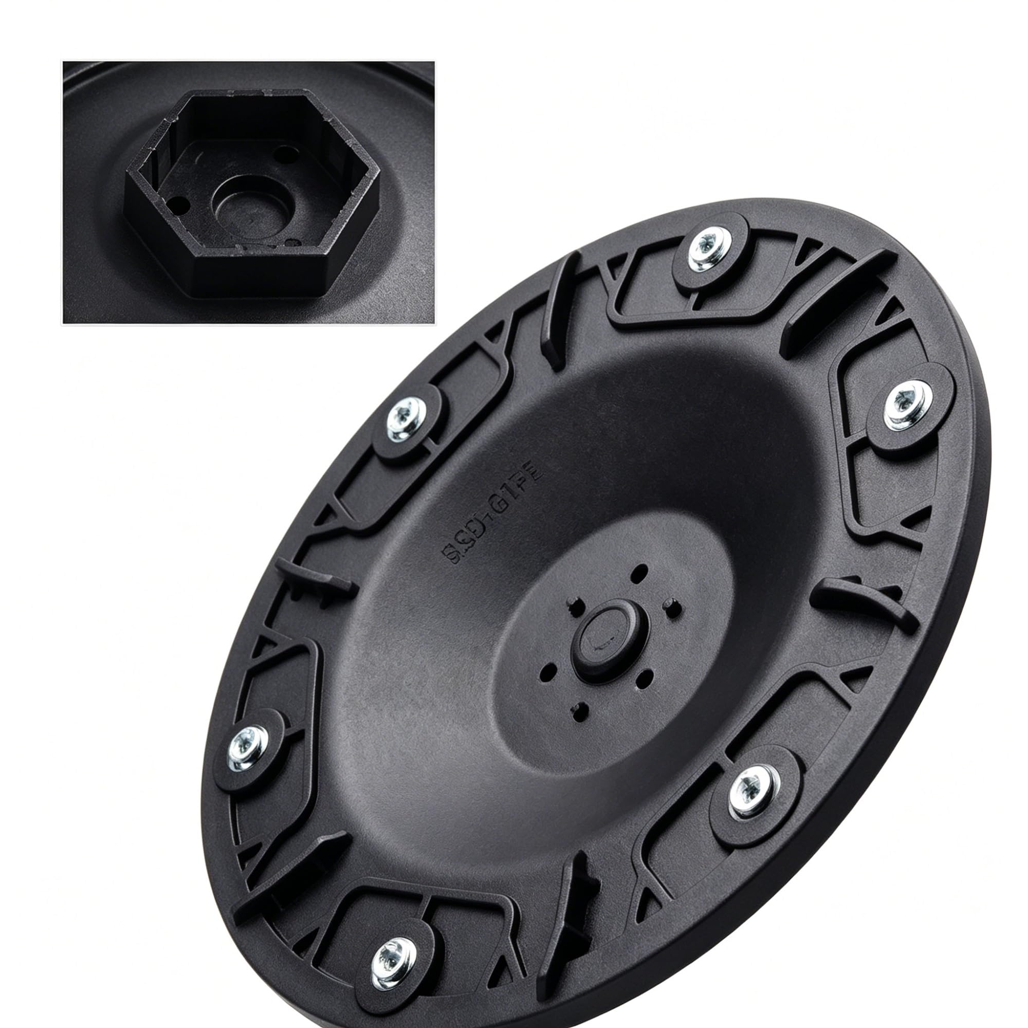 Disco De Cuchillo De Repuesto De 6 Hojas De 190,3 Mm, Compatible con Dreame, Pieza De Repuesto For Cortacésped A1(1Disk 6BLADE)