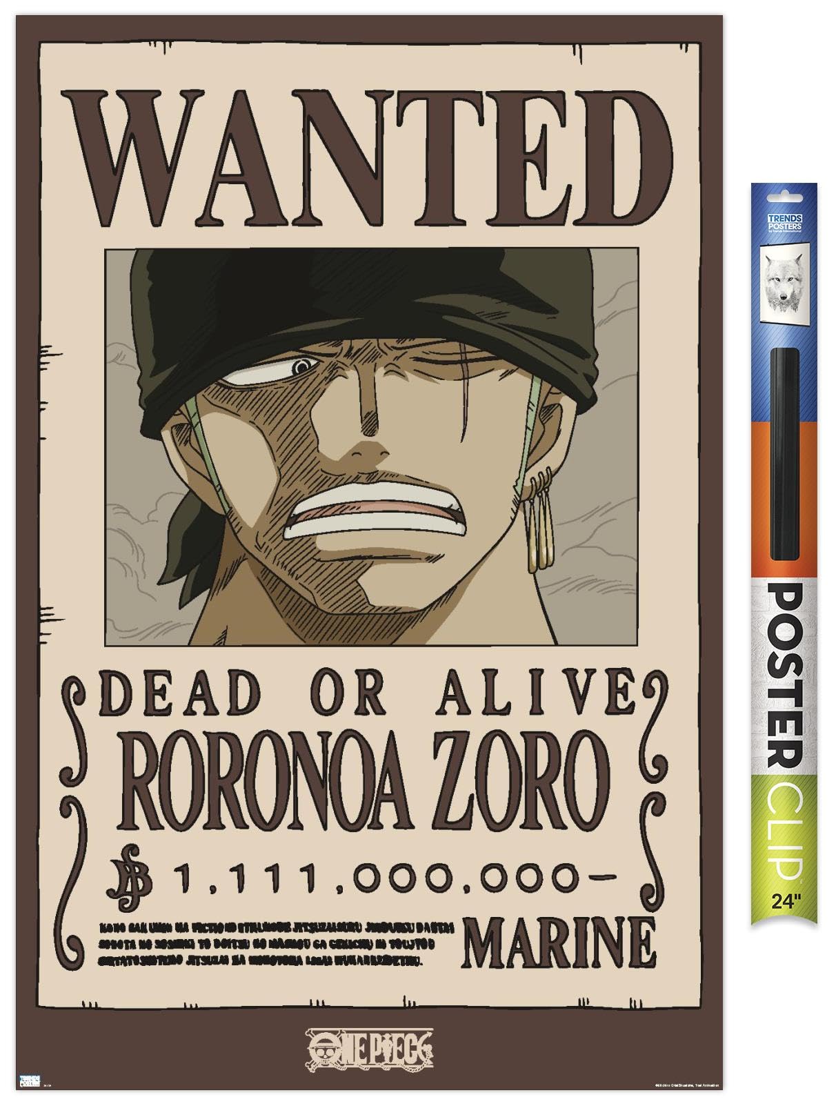 Amazon.co.jp: ワンピース - Roronoa Zoro 募集ポスター ウォール