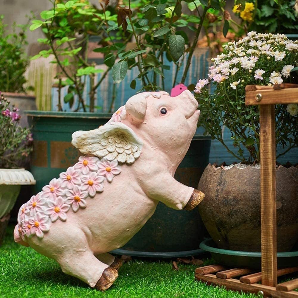 Ornamenti da giardino per esterni Sculture Regalo Decorazione Statua Corti