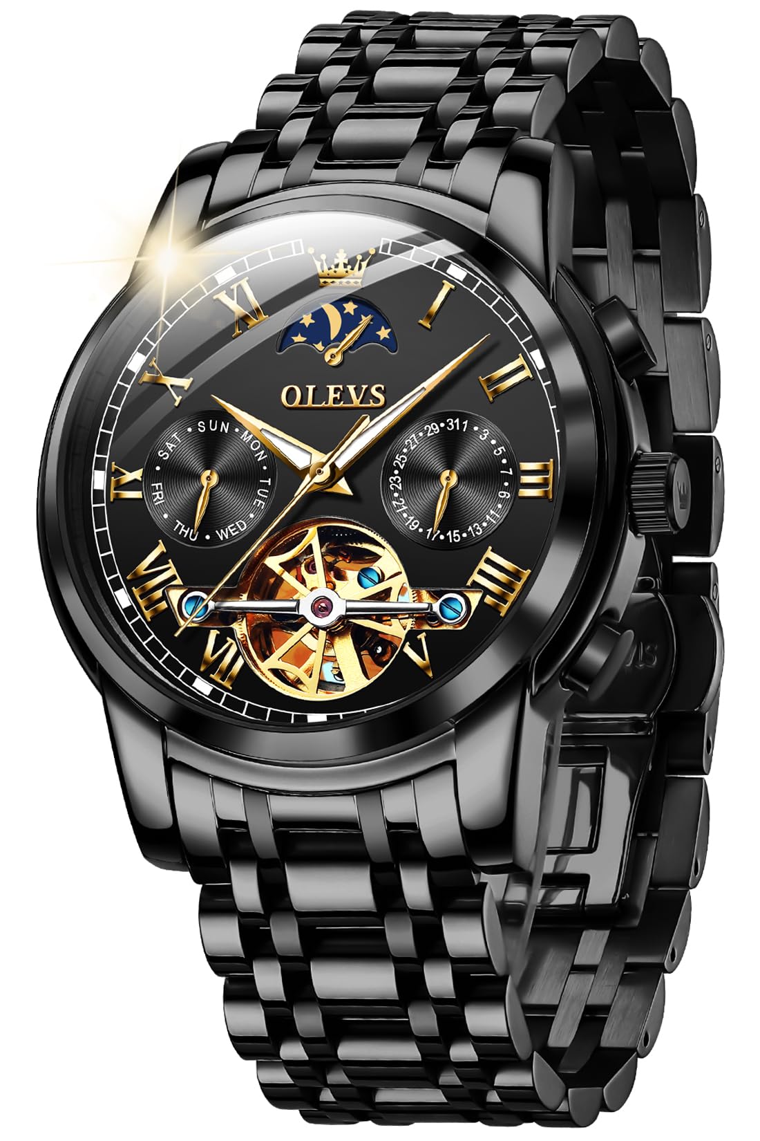 Mens Automatic Watches Luxury Self Winding Mechanical