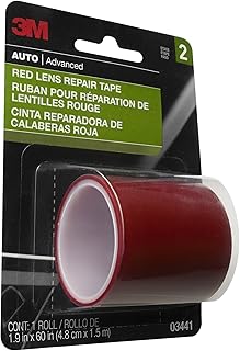 3M Tail/Parking Light Repair Tape, 1.875-Inch x 60-Inch, (03441) , Red