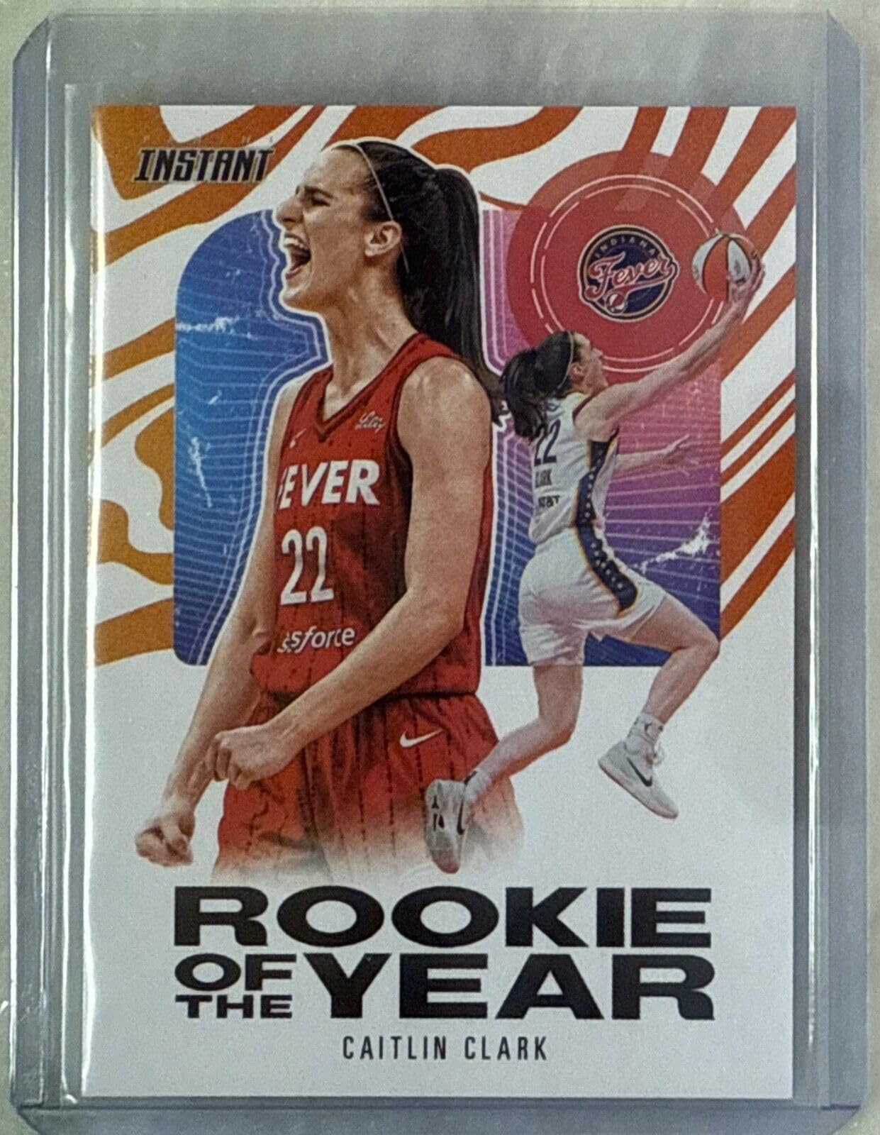 Amazon.com: Caitlin Clark #CCROY WNBA Rookie of the Year Panini