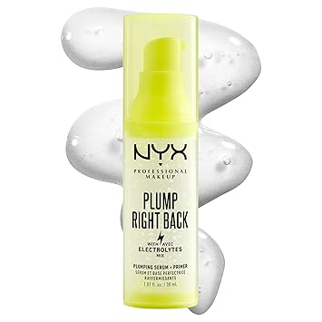 NYX PROFESSIONAL MAKEUP Plump Right Back Plumping Serum & Primer, With Hyaluronic Acid