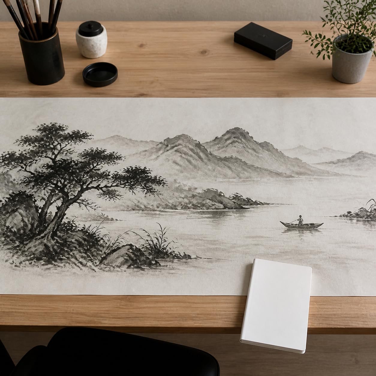 Kalligrafiepapier, Verdickt, Weißes, Halb-roh 46x69.5cm/100 Blatt