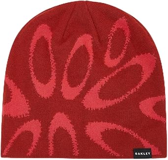 OAKLEY 赤 ニット帽 00s 赤タグ OAKLEY オークリー ニット帽 ビーニー