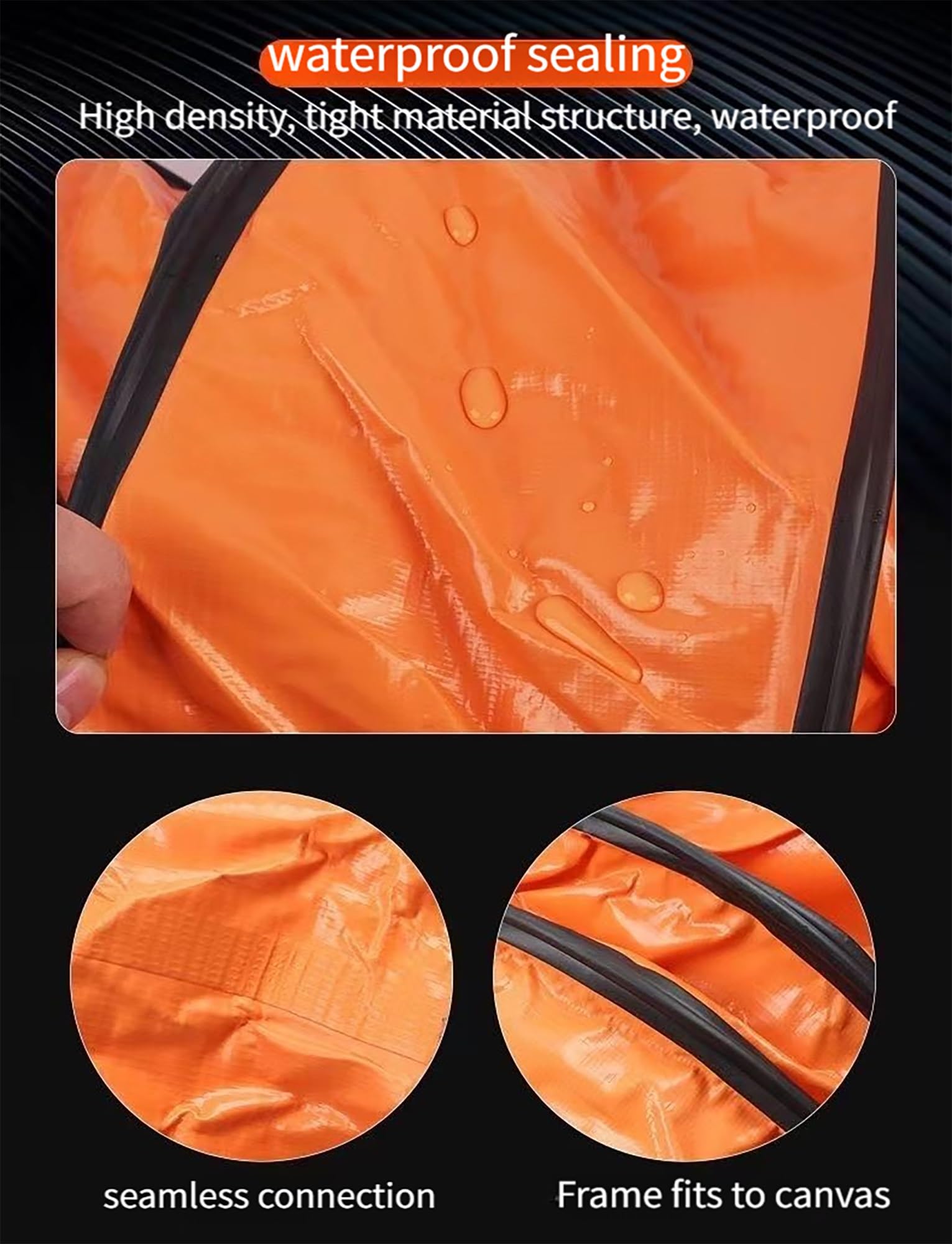 Manguera flexible de PVC de 5 m for de climatización (HVAC), cuerda ajustable for conductos de extractores, tubería ignífuga fábricas y uso residencial.(40cm/15.75in)