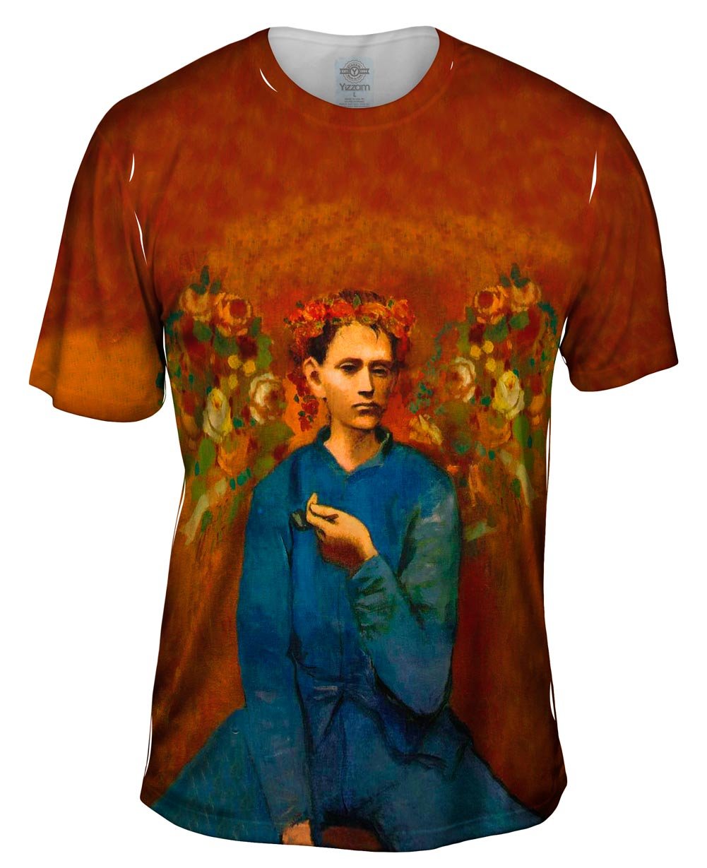 Pablo Picasso - Garcon A La Pipe (1905) -Tshirt- Mens Shirt