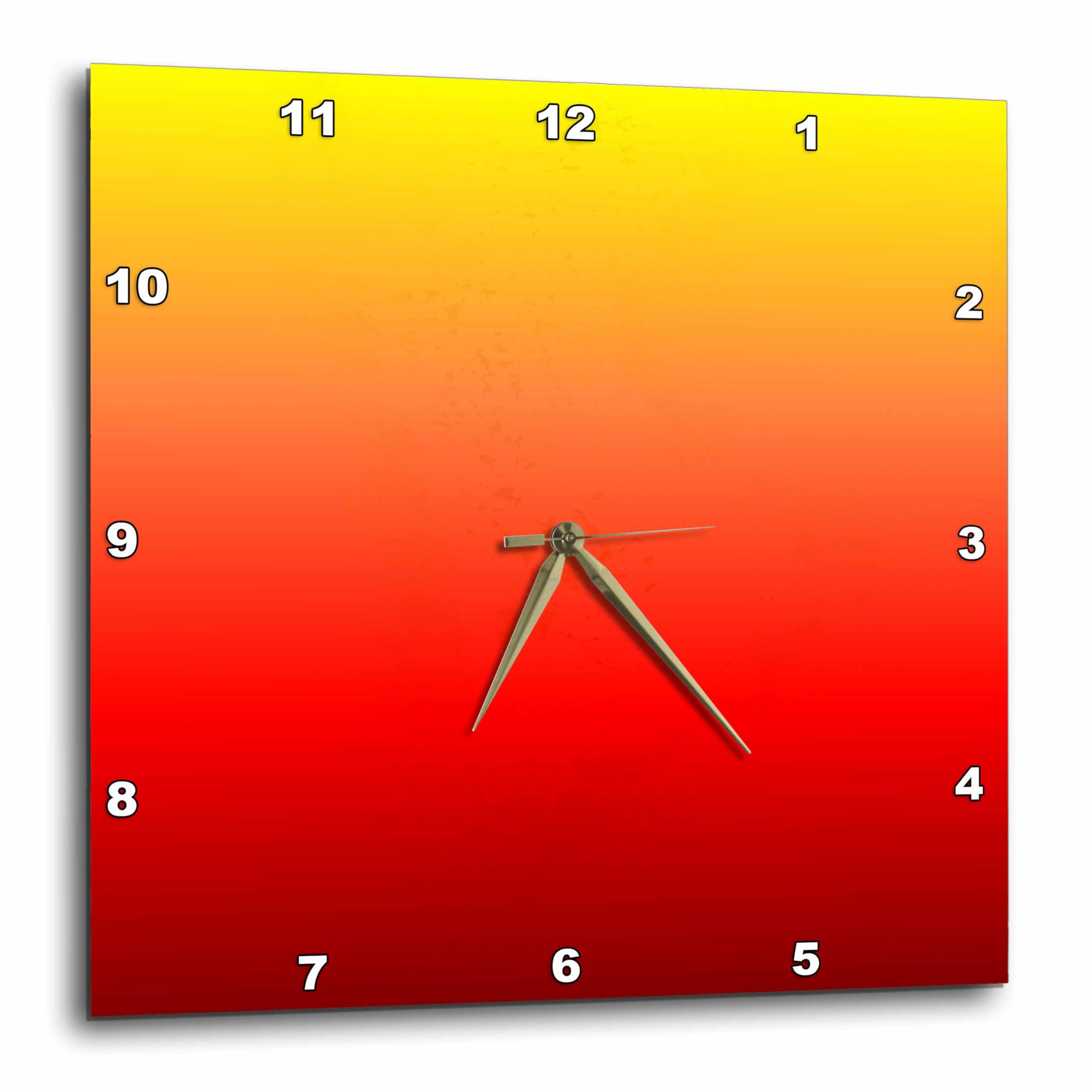 Horloge murale dégradée pour égayer un bureau ou une cuisine contemporaine