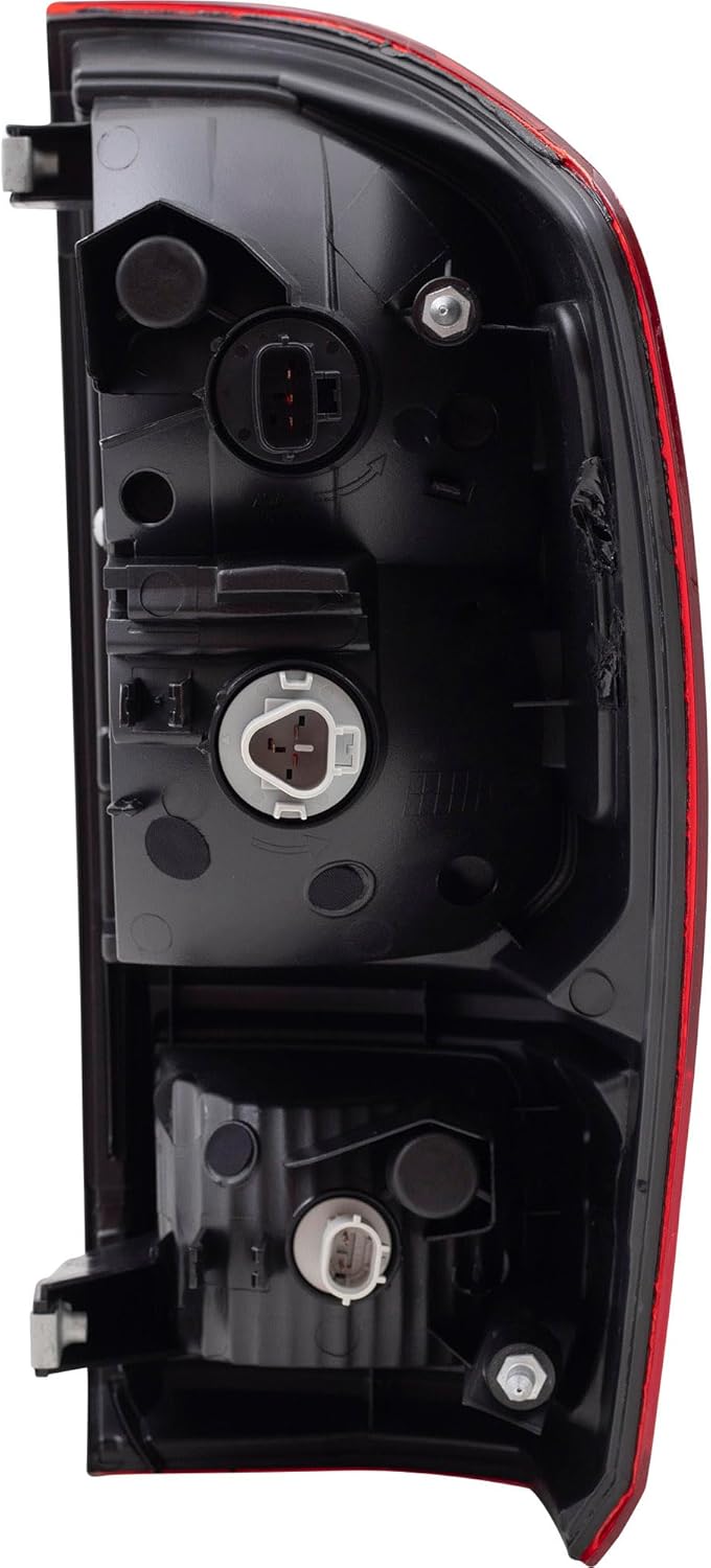 Brock Tail Light for 2016-2019 Tacoma TRD Red Bezel-Smoked Back-Up Light Lens 8156004180 Left TO2800198