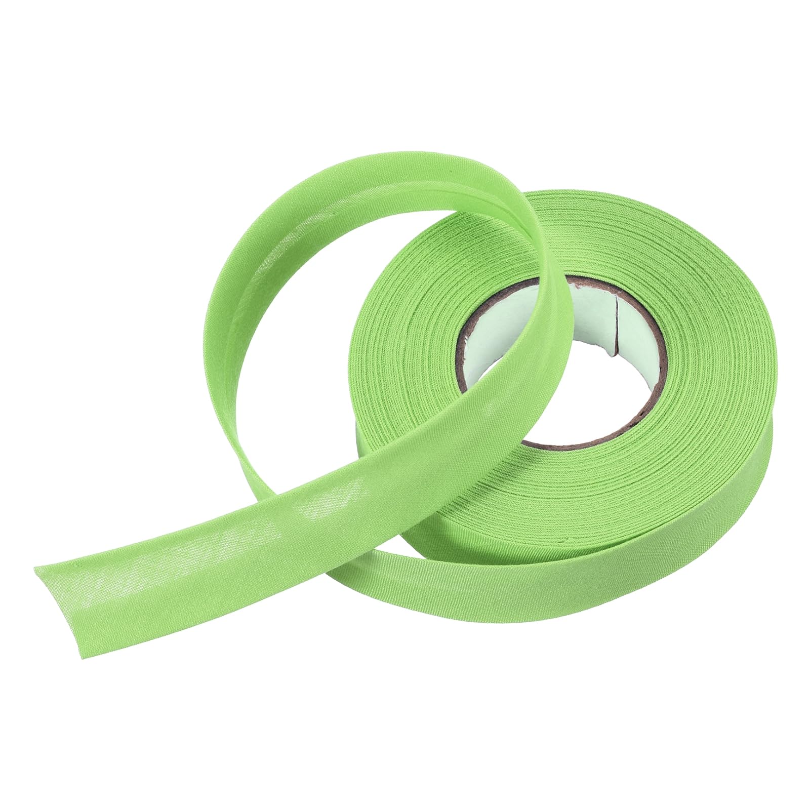 Nastro Sbieco A Piega Singola, 20 Mm X 9,1 M, In Poliestere E Cotone, Colore Blu Lago, Per Cucito, Trapuntatura E Orlatura - 3