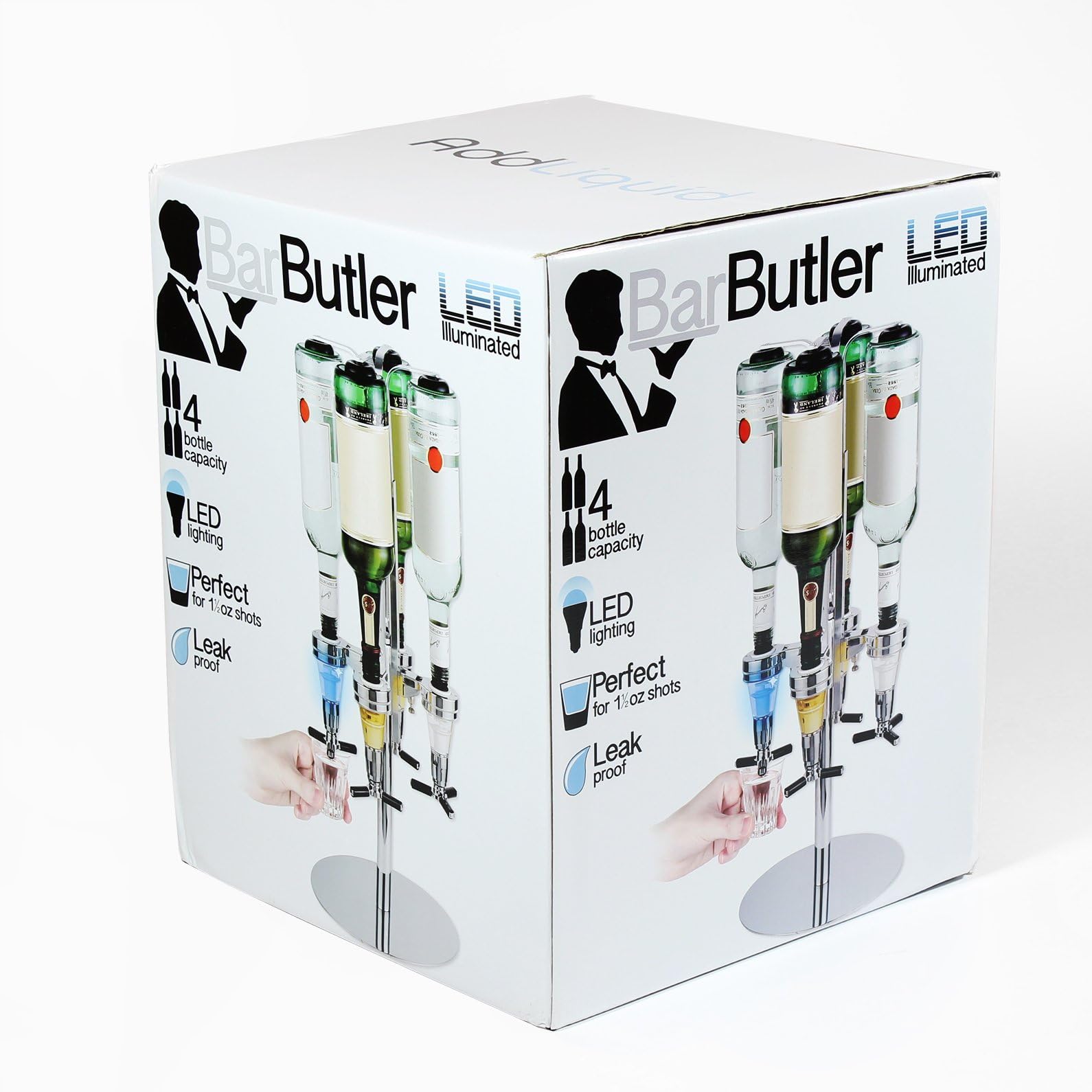 LED Illuminated Bar Butler ~ Perfect 1.5 oz poured shots!