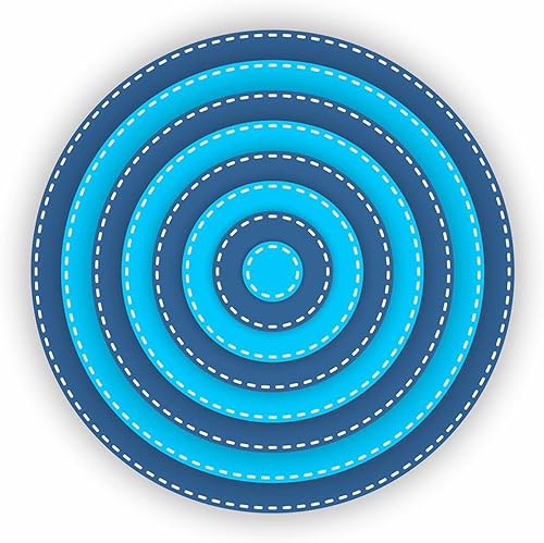 Miniatura 5 de FAWENUCY Troqueles de álbumes de recortes, marcos de capas de metal para hacer tarjetas, plantilla de papel para manualidades, plantillas de relieve