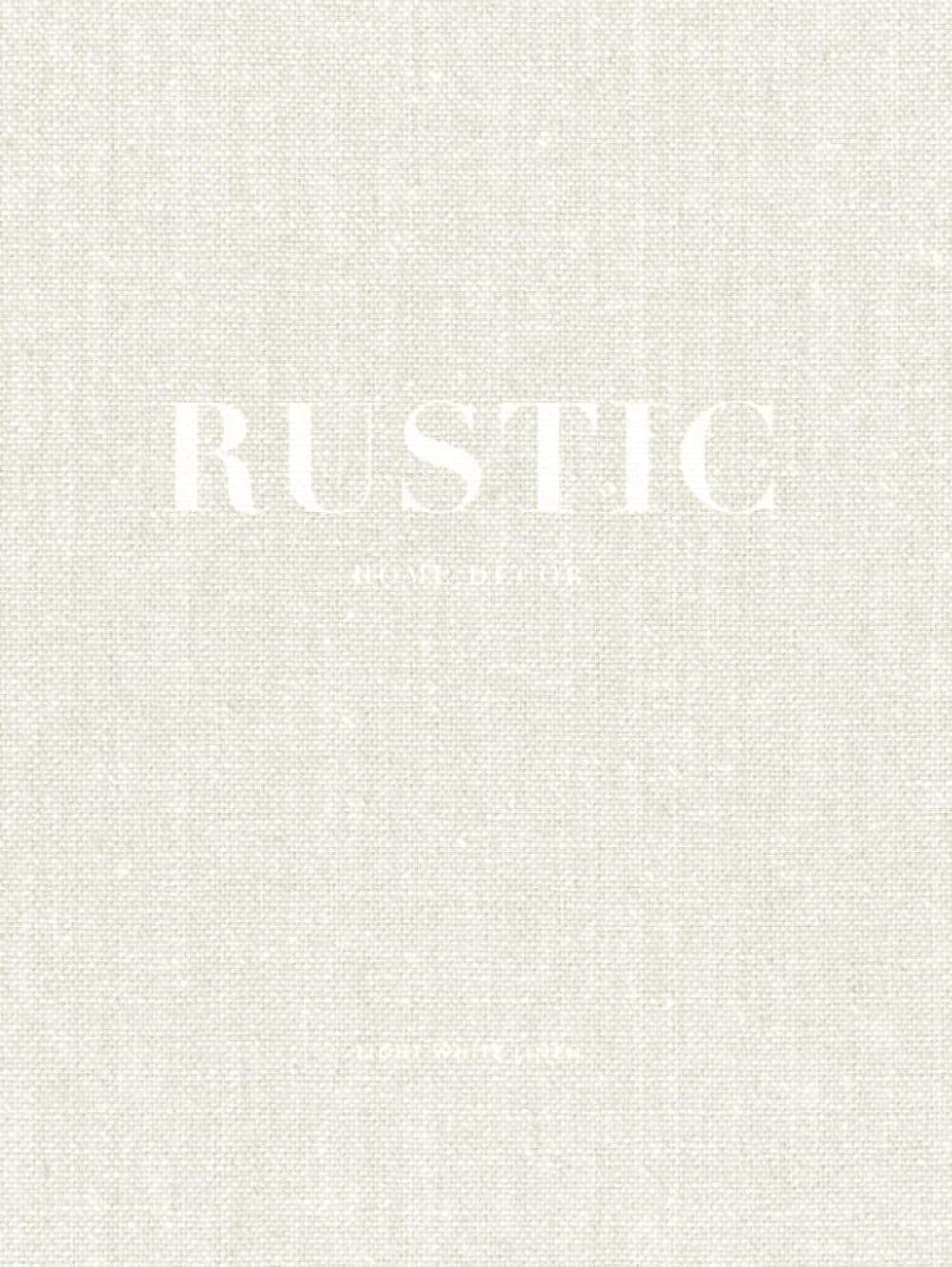 Rustic Home Decor - Light White Linen | Hard Cover Coffee Table Book and Accent Piece for Display (Realistic Fabric Effect): Ideal Bookshelf or ... Grid Journal Pages Inside (Designer Decor)