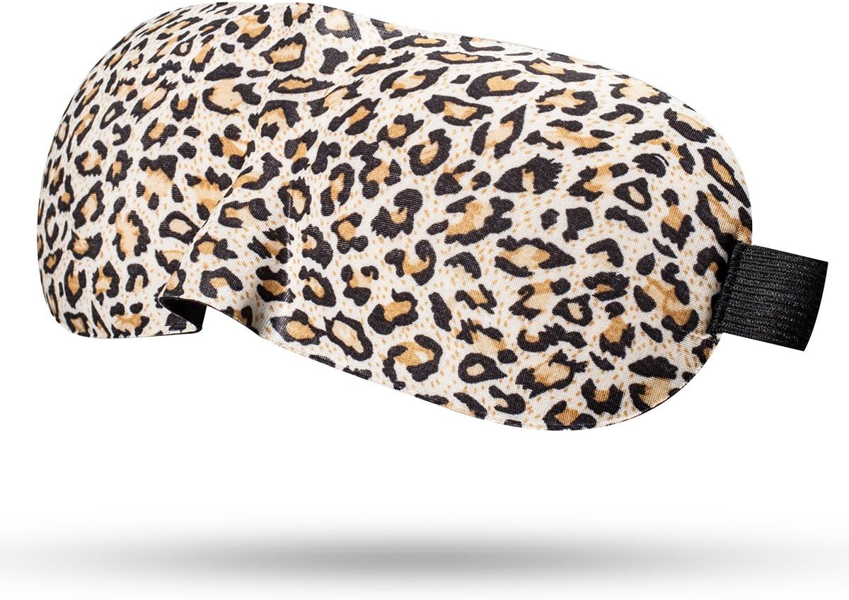 HONCARDO 3D Contoured Sleep Mask for Sleeping, Travel, Naps, Comfortable and Soft Eye Mask with Adjustable Strap