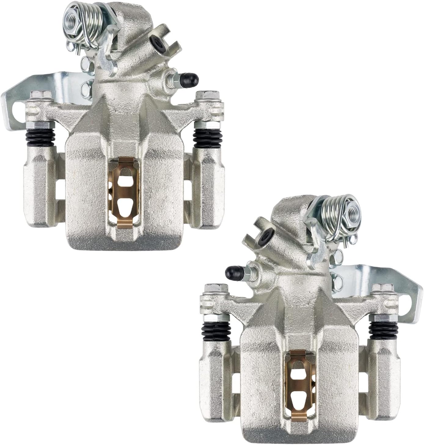 Rear Brake Caliper 19B2679 + 19B2678 Replacement For 2002-2005 Civic, 2002-2006 RSX, Pair Set of 2 Rear Driver and Passenger Side