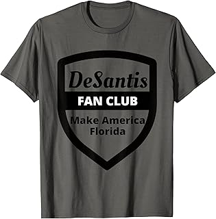 DeSantis 2024 Ron DeSantis Fan Club Make America Florida T-Shirt