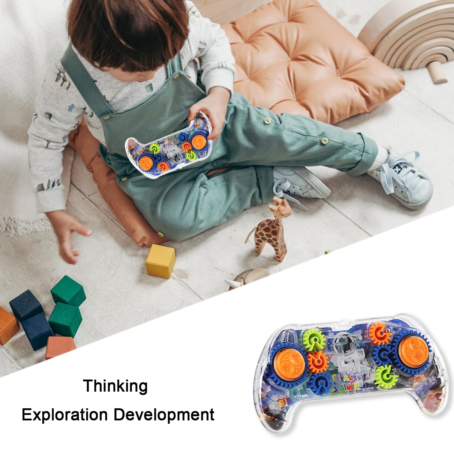Puzzle Labyrinthe 3D Pour Enfants - Jeu De Bille Gravité - Casse-Tête Éducatif 3-8 Ans - Améliore Concentration