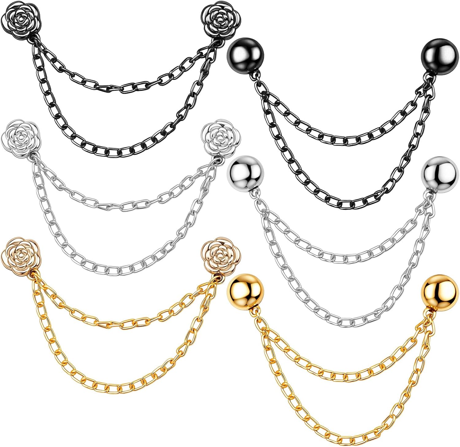 12 Pcs Magnetic Clothing Clips – Multi-Function...