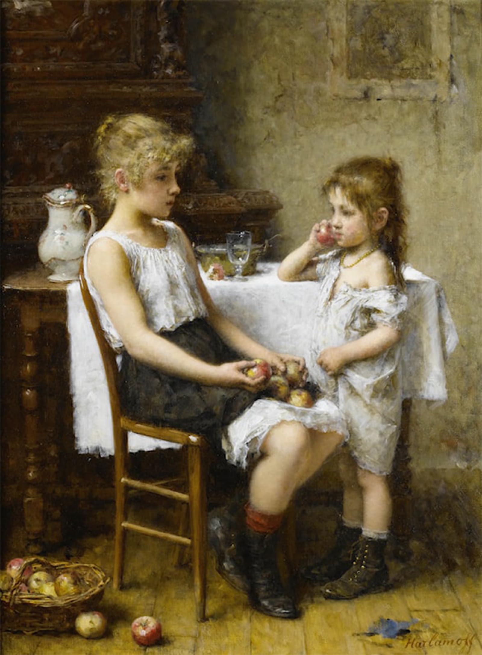 Impression toile Harlamoff de qualité supérieure pour décoration élégante
