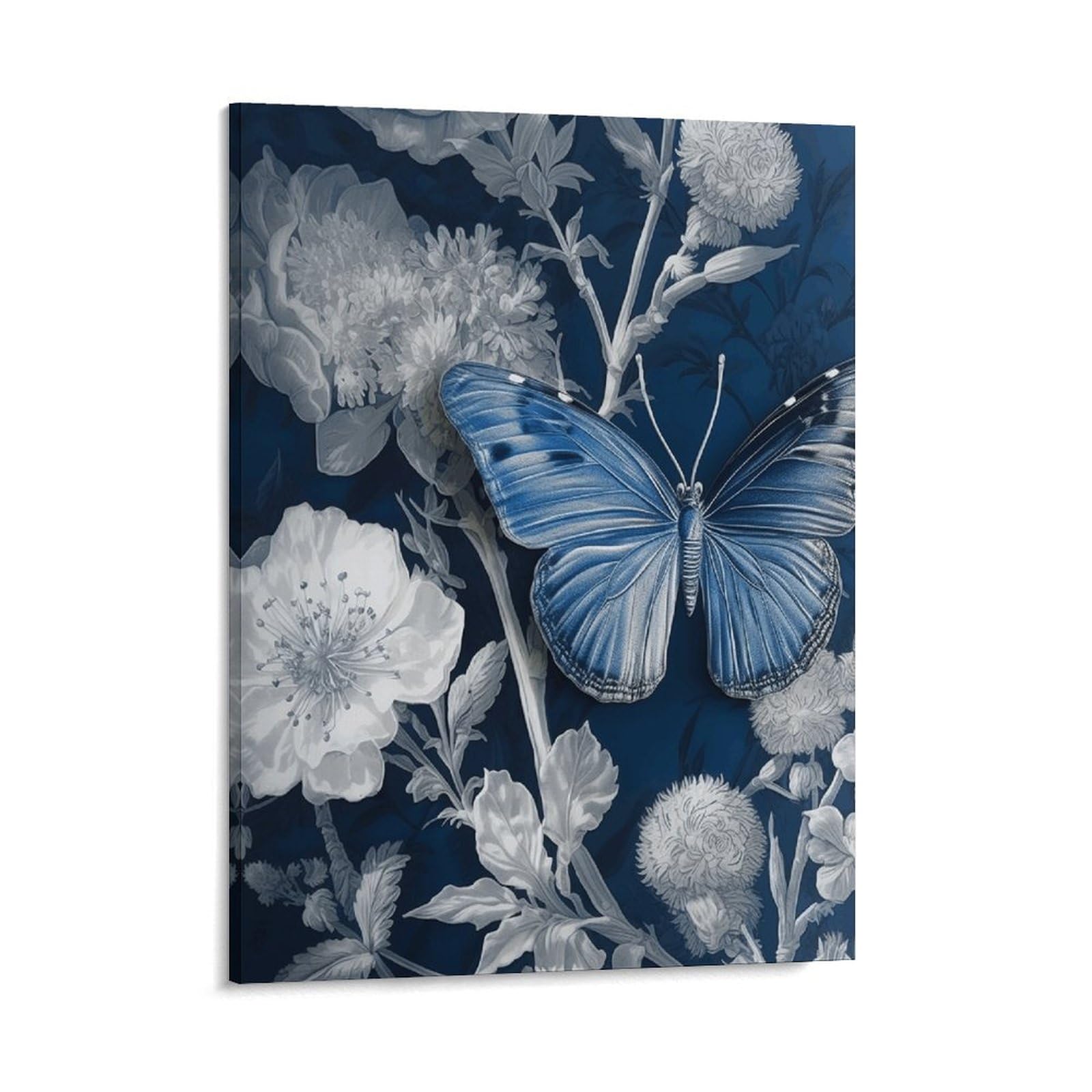 Peaceful Countryside Wall Art for Home, Abstract Canvas Framed Painting for Living Room, Portable Poster Print for Wall Decor, Personalized Artwork Picture for Hallway, Bedroom 16x20inch(41x51cm)