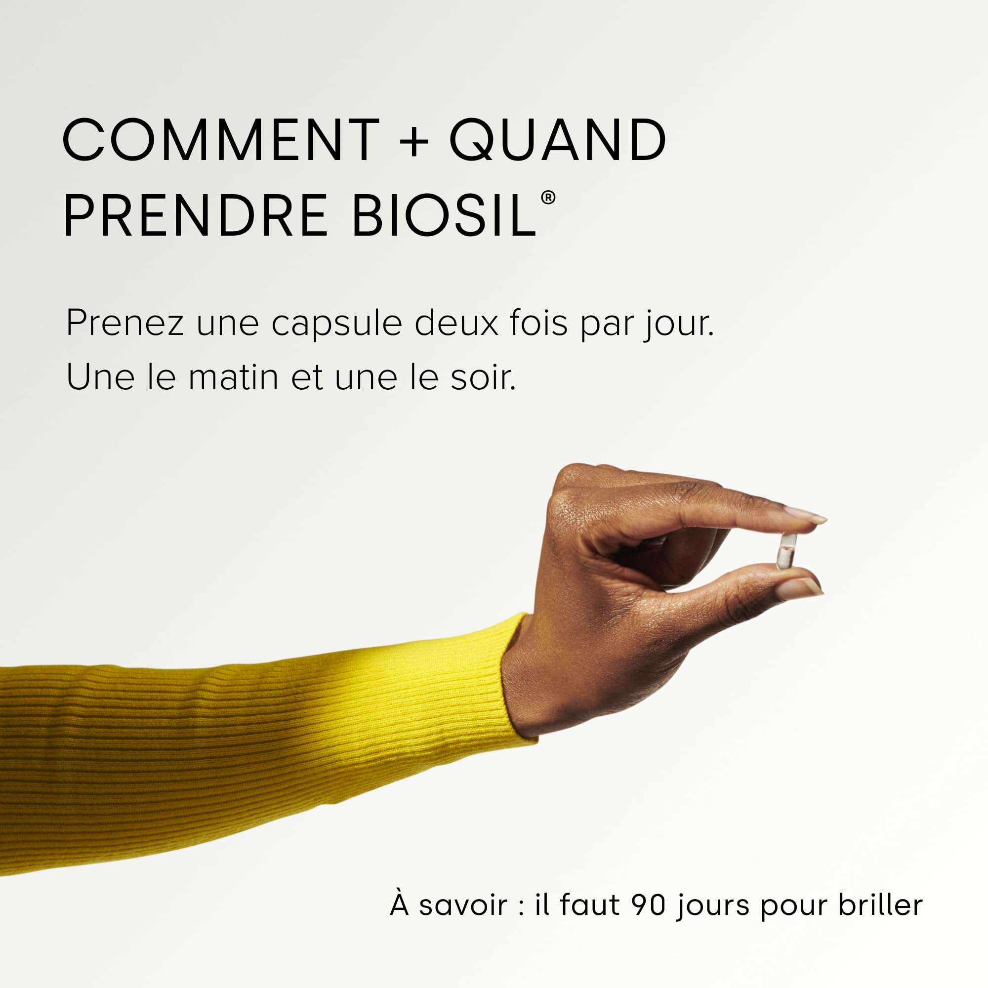 Biosil Collagen Generator - 120 capsules liquides | Avec le complexe breveté ch-OSA - génère et protège votre propre collagène - Sans OGM - Approvisionnement pour 60 jours