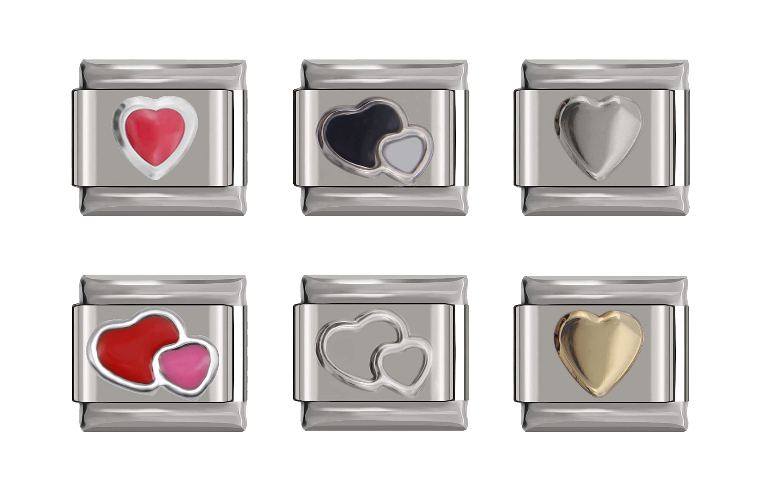 Italian CharmsBundle Charms 2 fit all classic 9mm Italian bracelet - UK stock