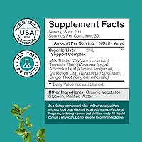 Vista 3 de Limpieza Profunda del Hígado, Desintoxicación y Reparación con Gotas Líquidas de Cardo Mariano - Líquido Desintoxicante del Hígado Extracto