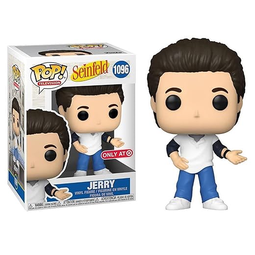 Funko Pop! Te;Evision Seinfeld Jerry In Softball Jersey Pop! Vinyl Collectible Toy Figure - Target Exclusive