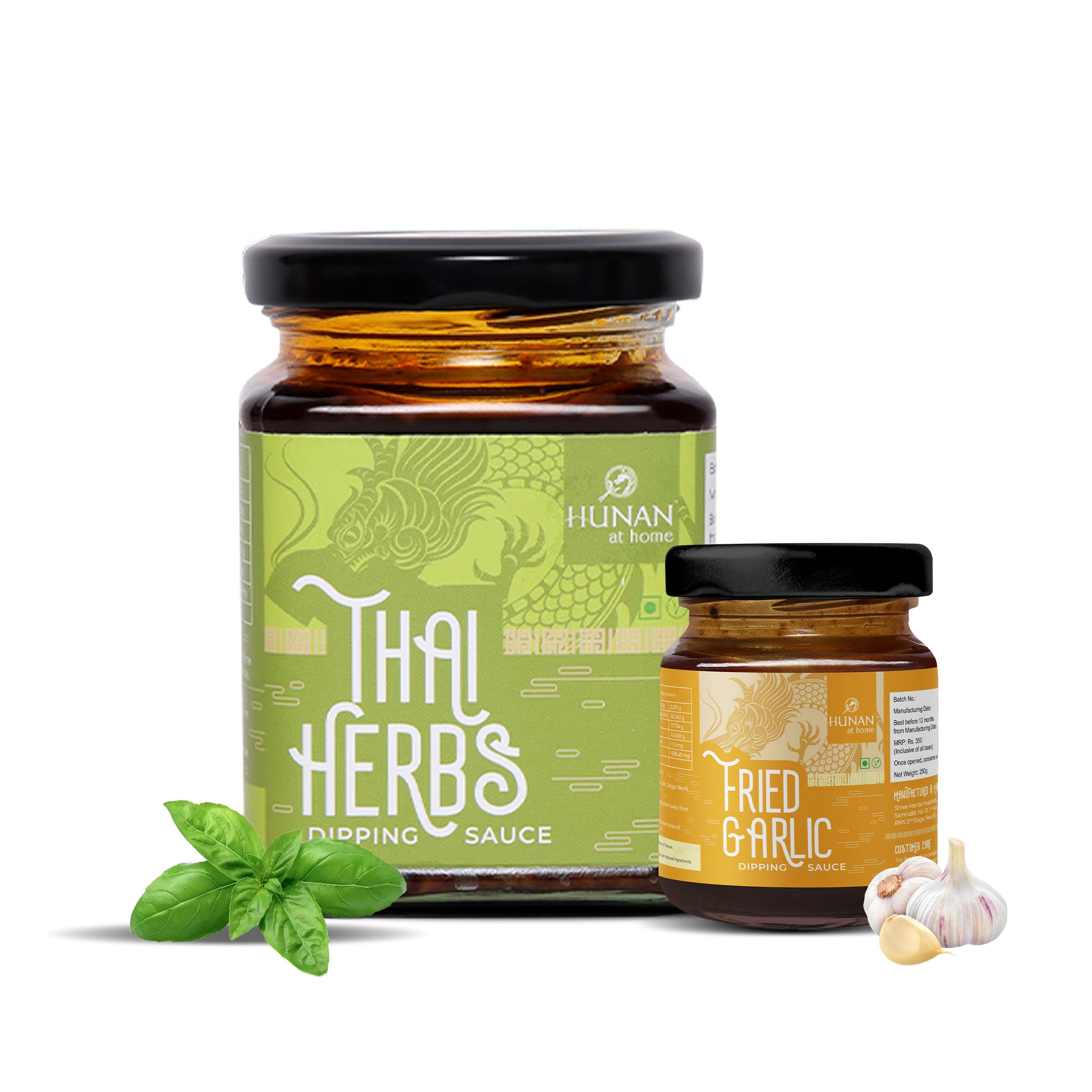 Thai Herbs (250g), Fried Garlic (30g) Hunan Stir Fry and Dip Combo, Chinese Cooking Sauce, Asian, Salad Dressing Sauce, Thai Cuisine, Zest and Refreshing, Golden Crunch (B0D966GZ35) Amazon Price History, Amazon Price Tracker