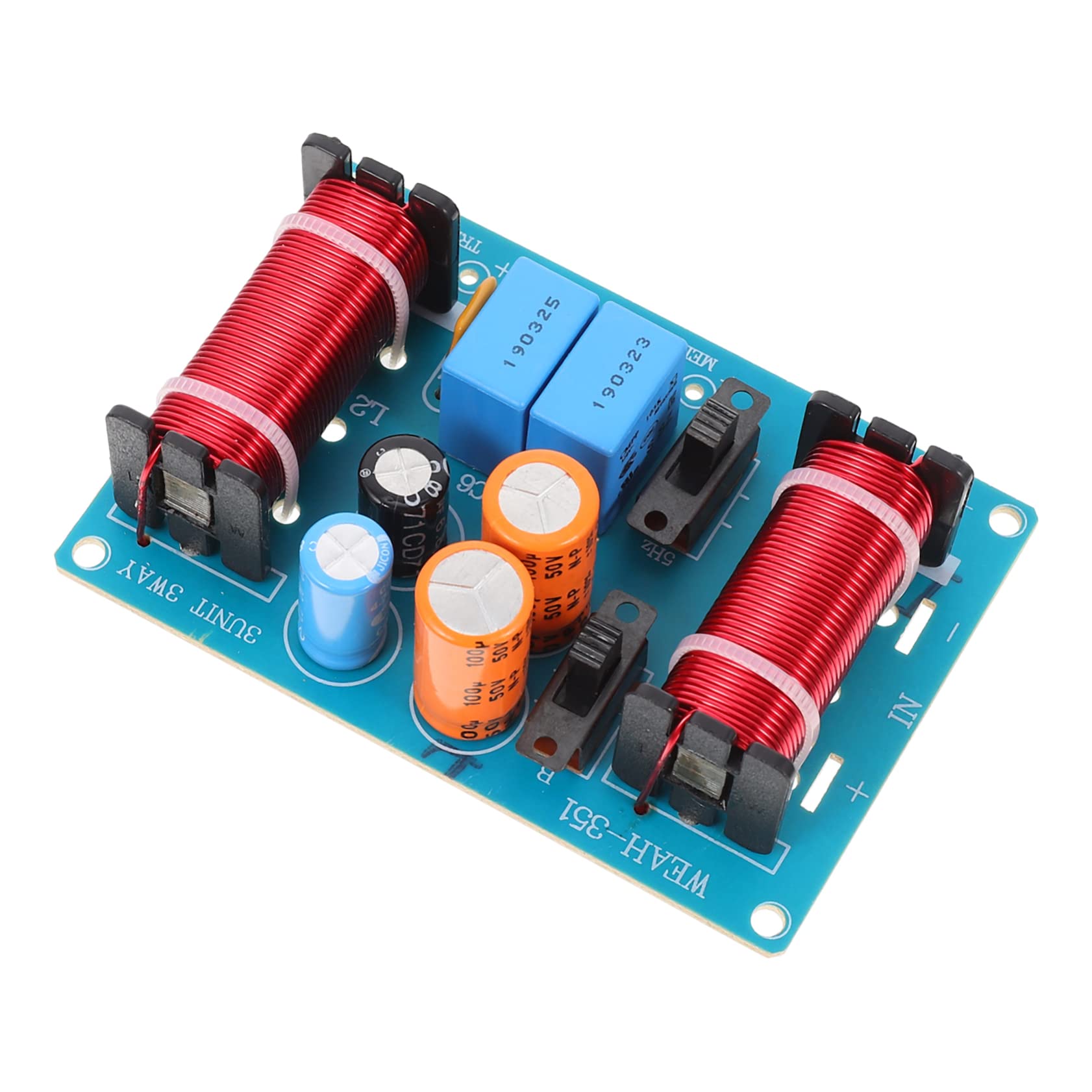 Divisor de altavoces de coche Gatuida de 2 vías y filtro acústico regulable Weah 8