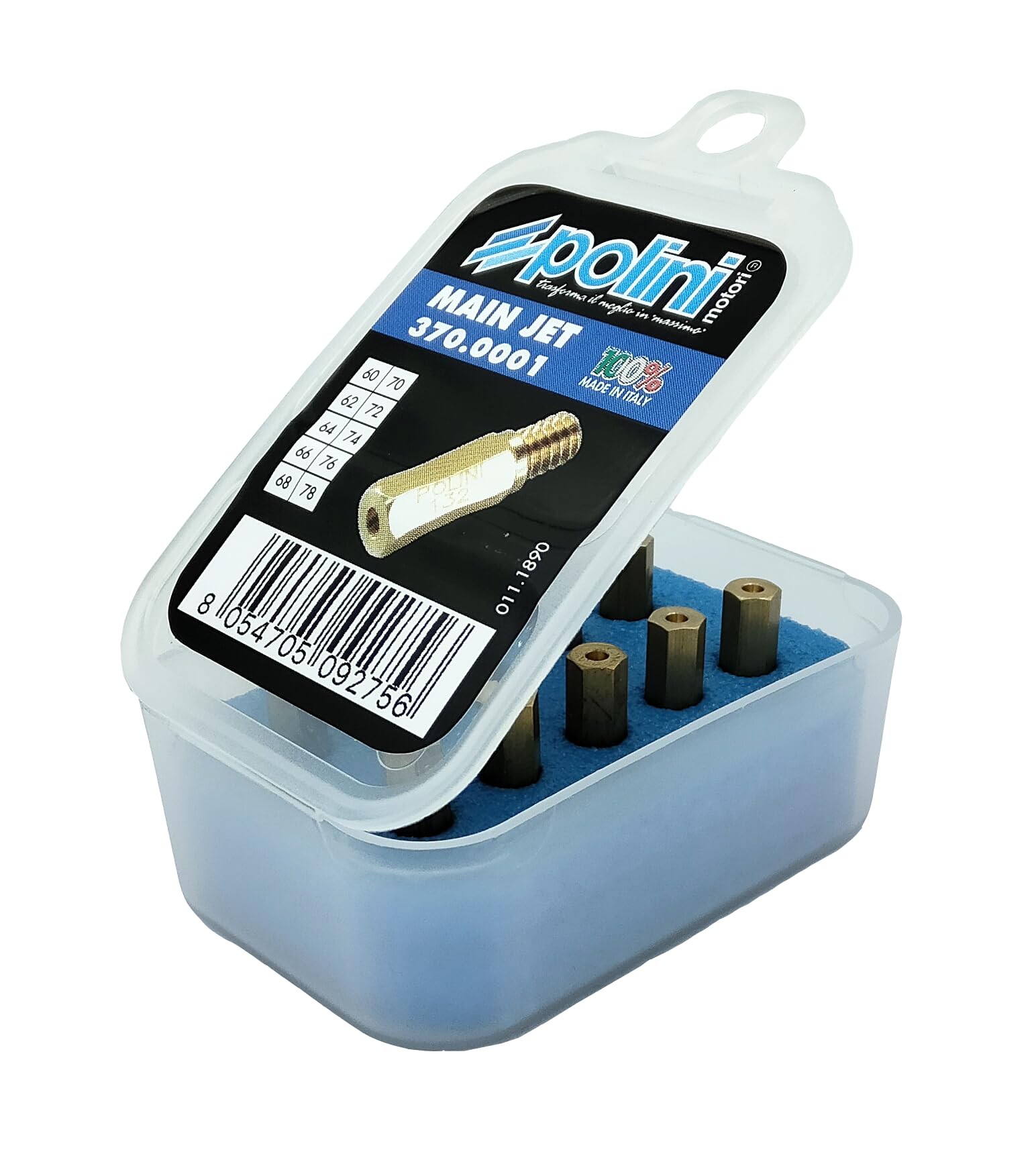 Set Ugelli Carburatore Polini Per Keihin PWK E CP | 10 Pezzi | Misure 40-58 | Per Moto 50cc - Foto 9