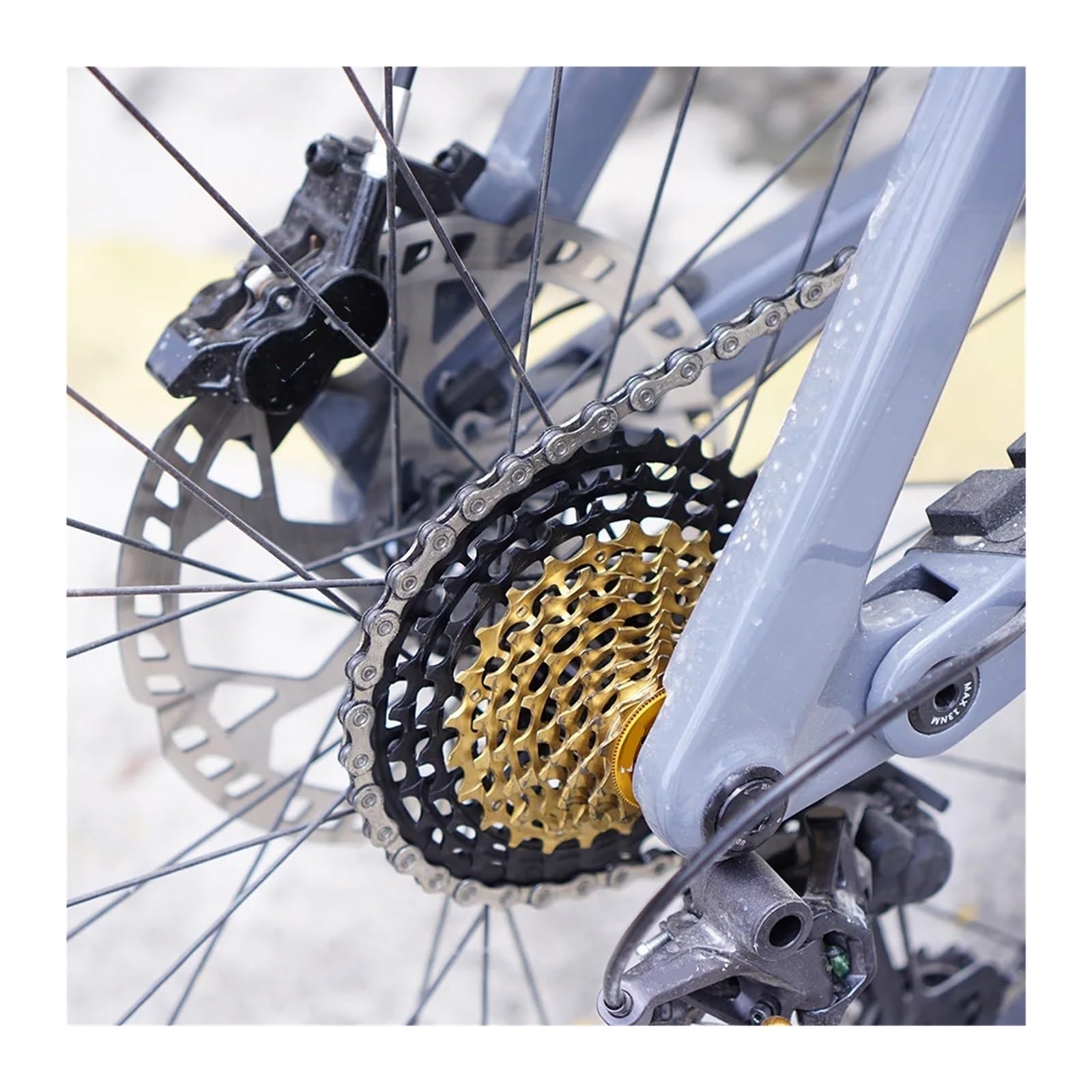 Cassette de vélo HG ultralégère à 11 12 vitesses, pignon 11-28T 11-36T | Option de finition dorée, pièces de rechange for cyclisme à plusieurs gammes de vitesses