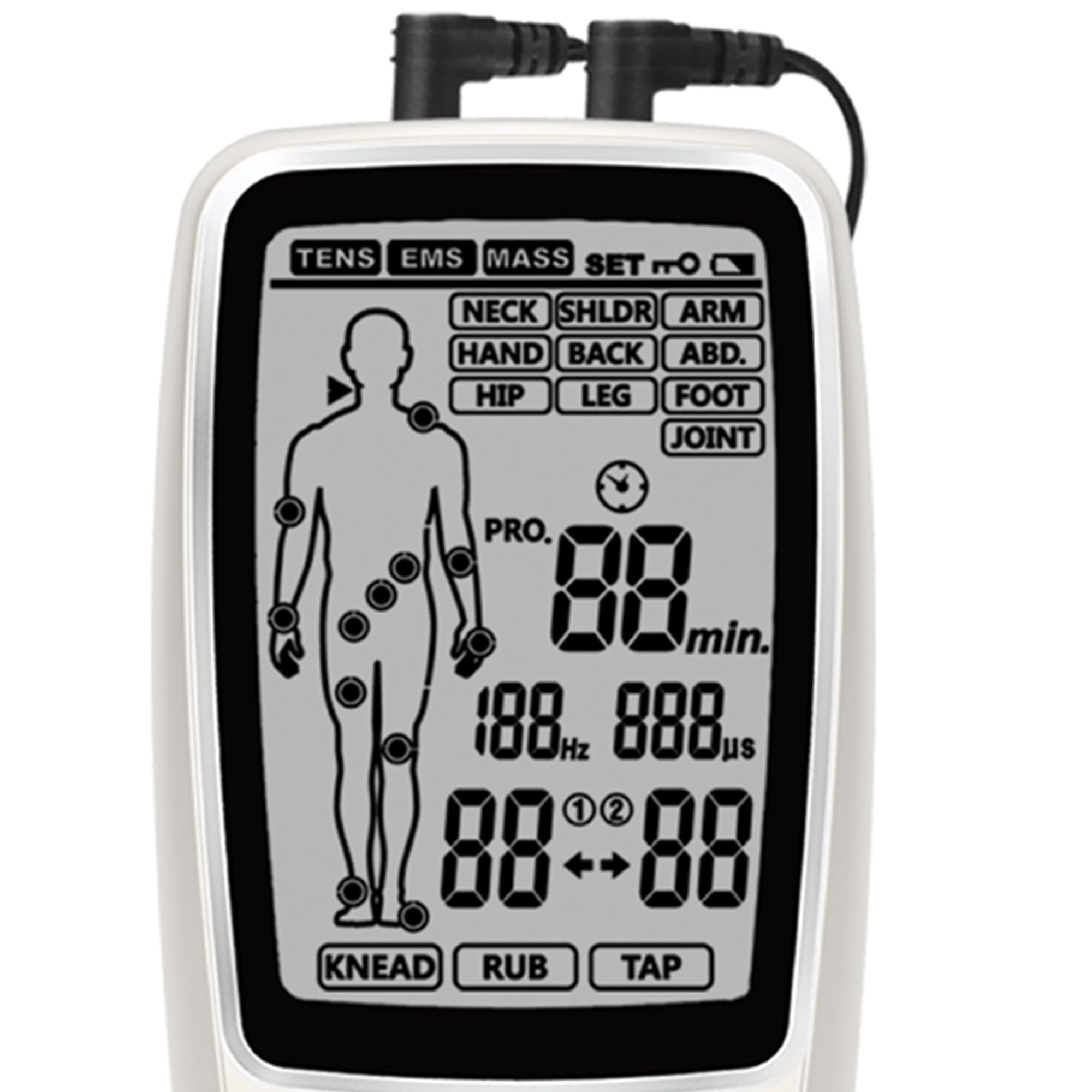 "P16" GIMA-CARE TENS/EMS - 2 canali - 60 programmi