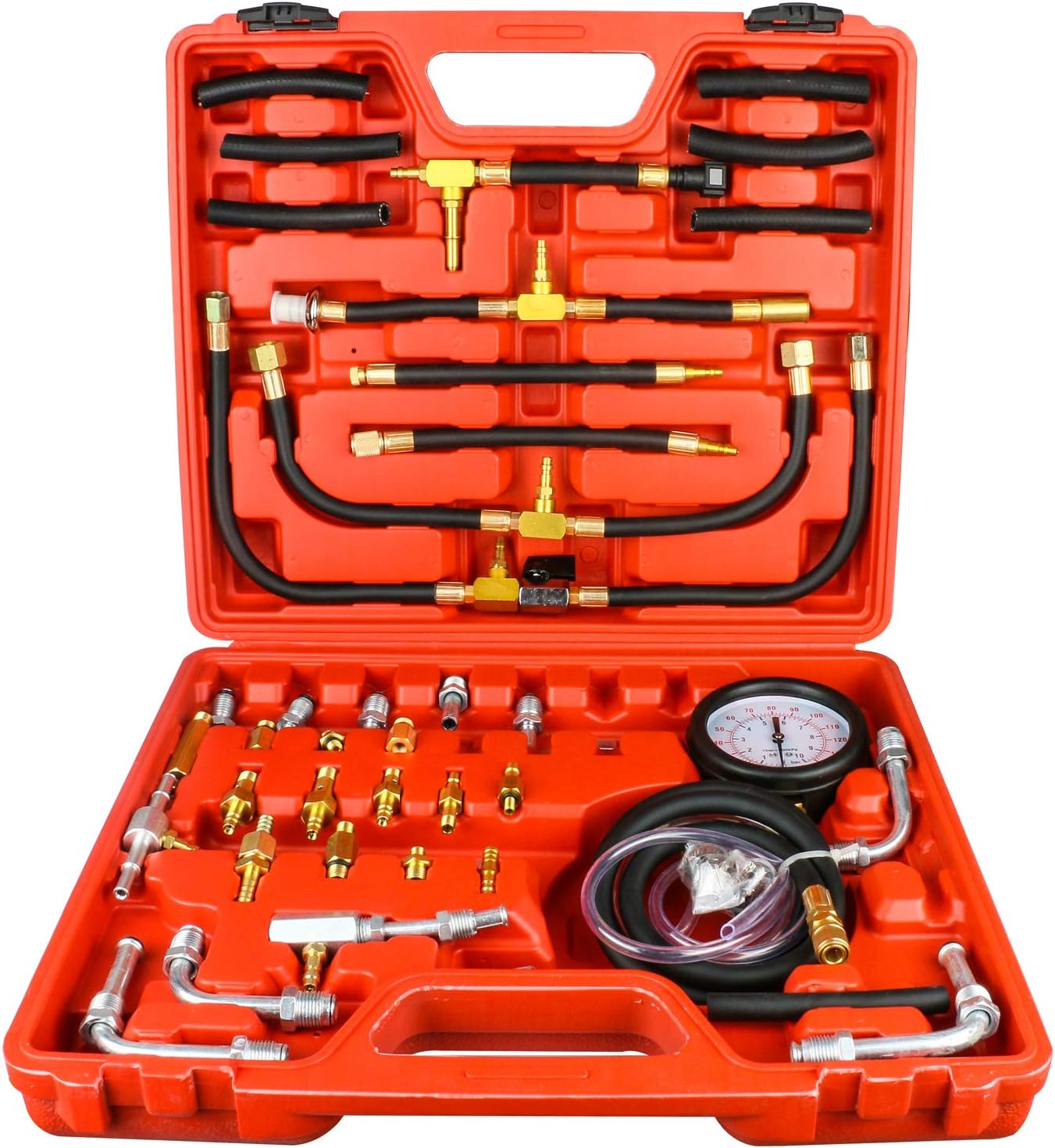 Tester Per Controllo Compressione Misuratore Pressione Della Benzina Auto 92221488 - Foto 6