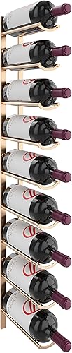 VintageView Vino Rails Flex Wine Rack (bronce dorado, botellas Magnum (1.5L))