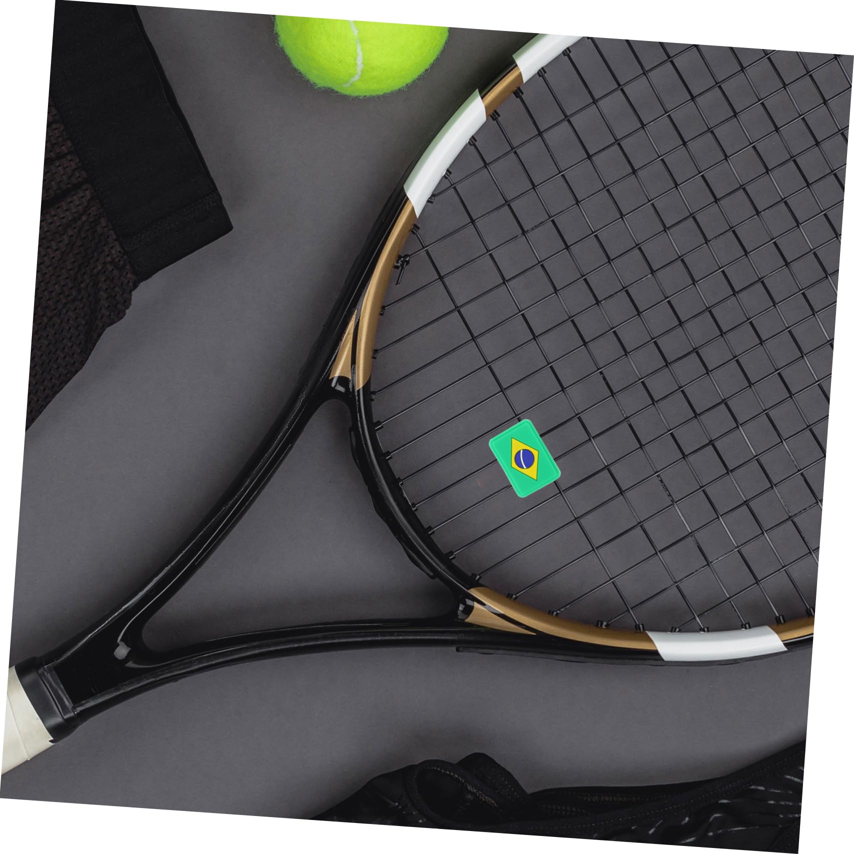 TOYANDONA Amortiguadores De Vibración Tenis Accesorios Efectivos Reducción De Raquetas De Tenis Compacto Y Instalación