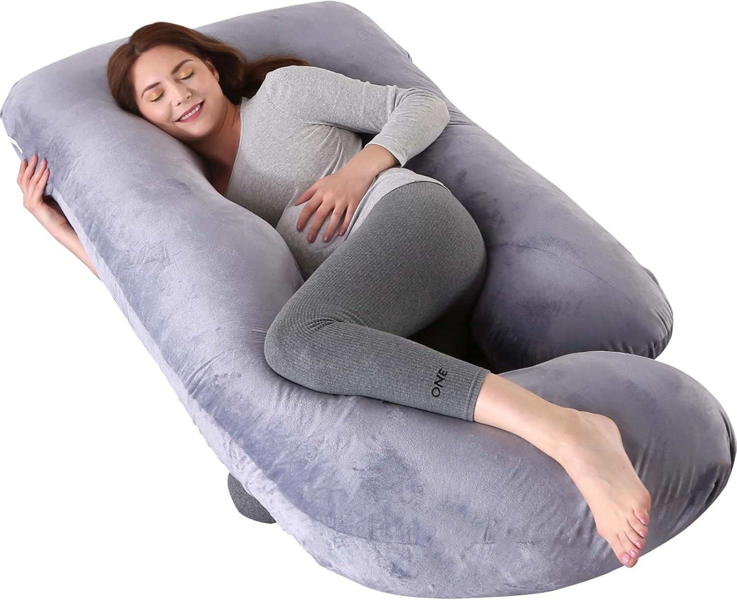 Cauzyart Pregnancy U-Shape Full Body Pillow