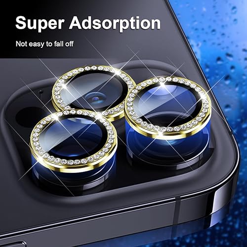 Miniatura 4 de PZJOPE Protector de lente de cámara para iPhone 15 Pro MaxiPhone 15 Pro, protector de pantalla de vidrio templado, aleación de aluminio, accesorios