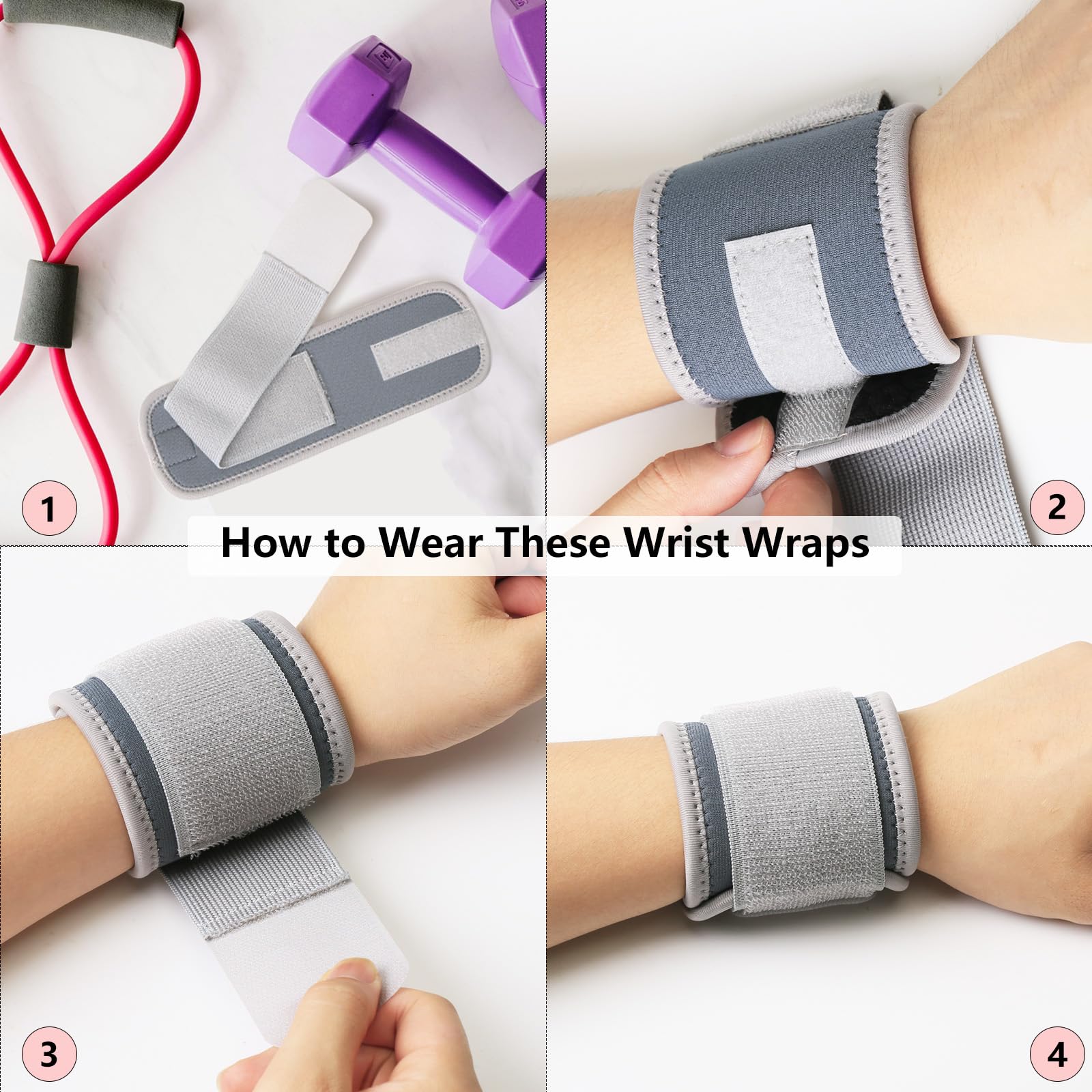 AMYONE Handgelenkbandage, Karpaltunnelsyndrom, Handgelenkbandage für Männer und Frauen, hochelastische Handgelenk-Kompressionsbandage für Fitnessstudio, Fitness, Sport, Schmerzlinderung, Levam