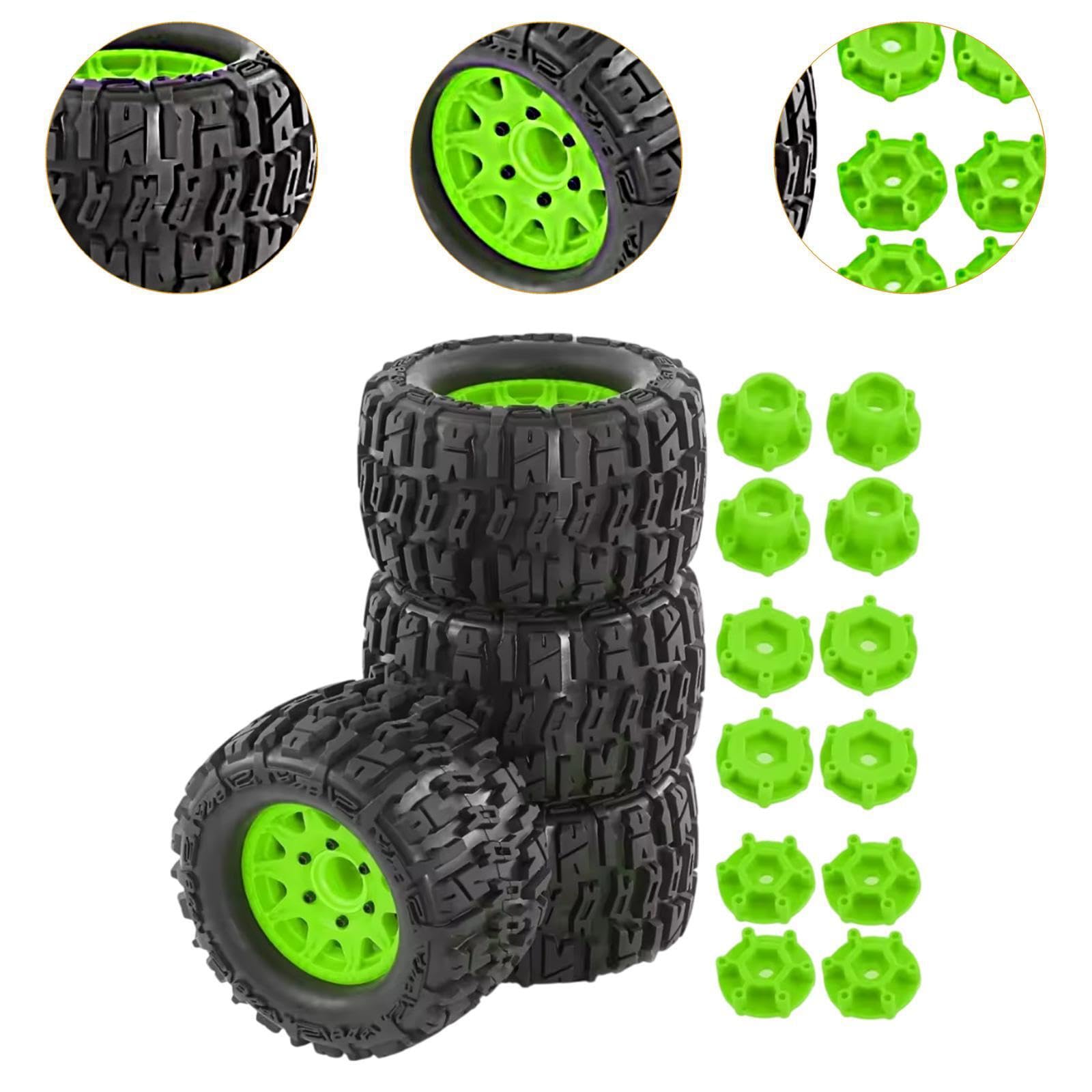 Pneumatici sostitutivi per auto modello RC Pneumatici per ruote con stabilità e affidabilità Prestazioni elevate su strada Parti di aggiornamento per auto RC Per Scala