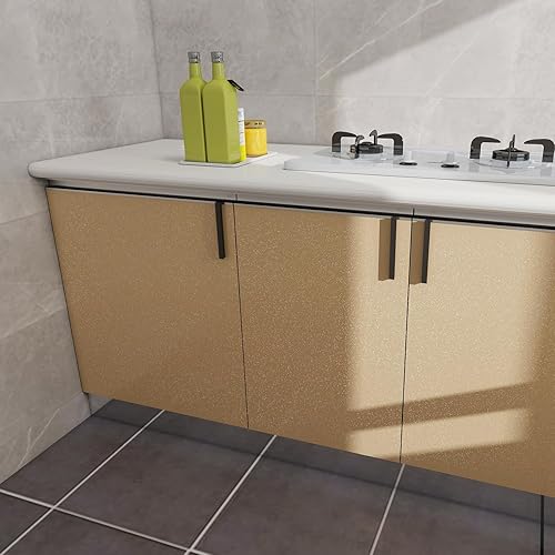 Vista 79 de Amiya Papel adhesivo azul brillante brillante autoadhesivo para encimeras, muebles, armarios, impermeable, extraíble, fácil de aplicar, envoltura