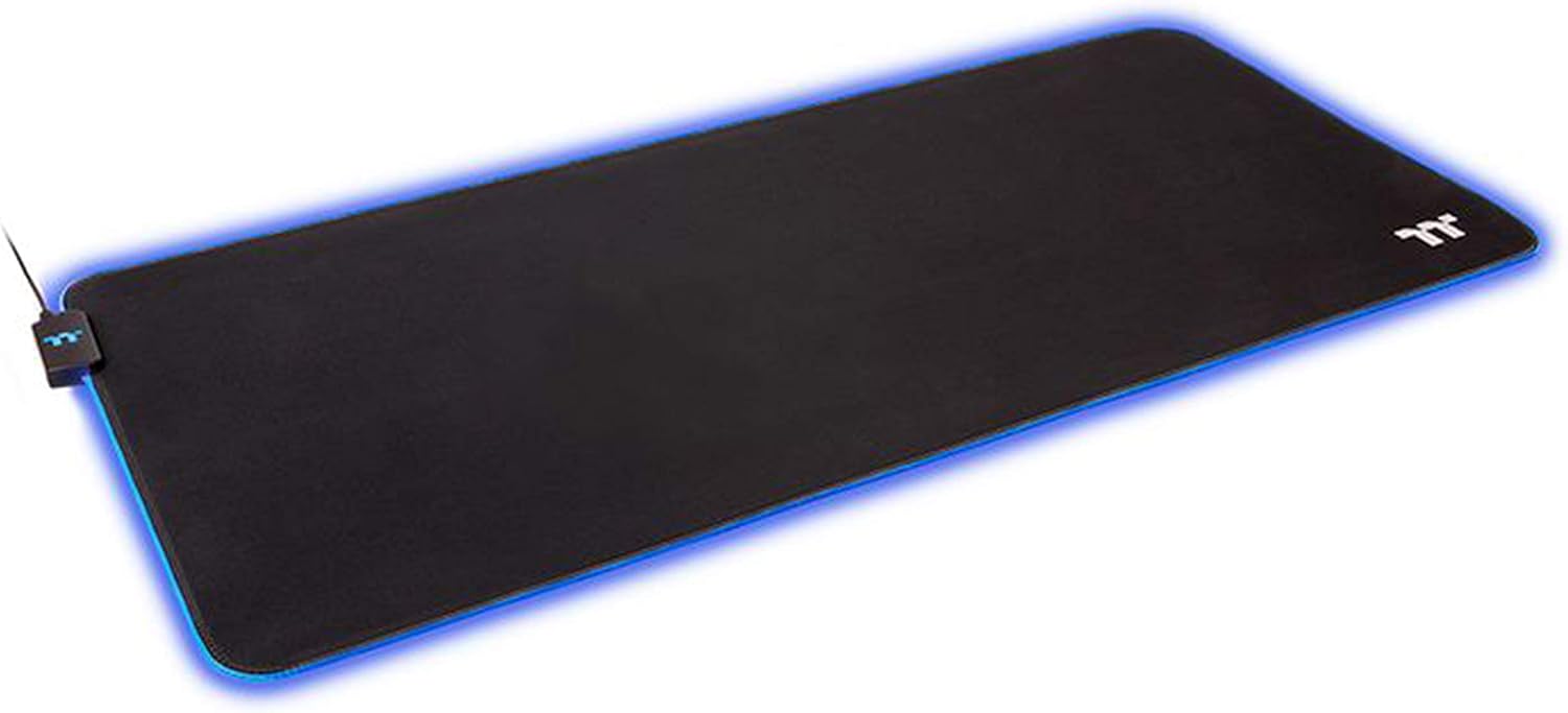 Buу 1 gеt 1 🔥 Thermaltake Level 20 RGB 16.8 Million RGB Color Software Enabled (TT RGB Plus/iTake/Alexa/Razer Chroma) Splash-Proof/Anti-Slip Rubber Base 900mm x 400mm Gaming Mouse Pad GMP-LVT-RGBSXS-01