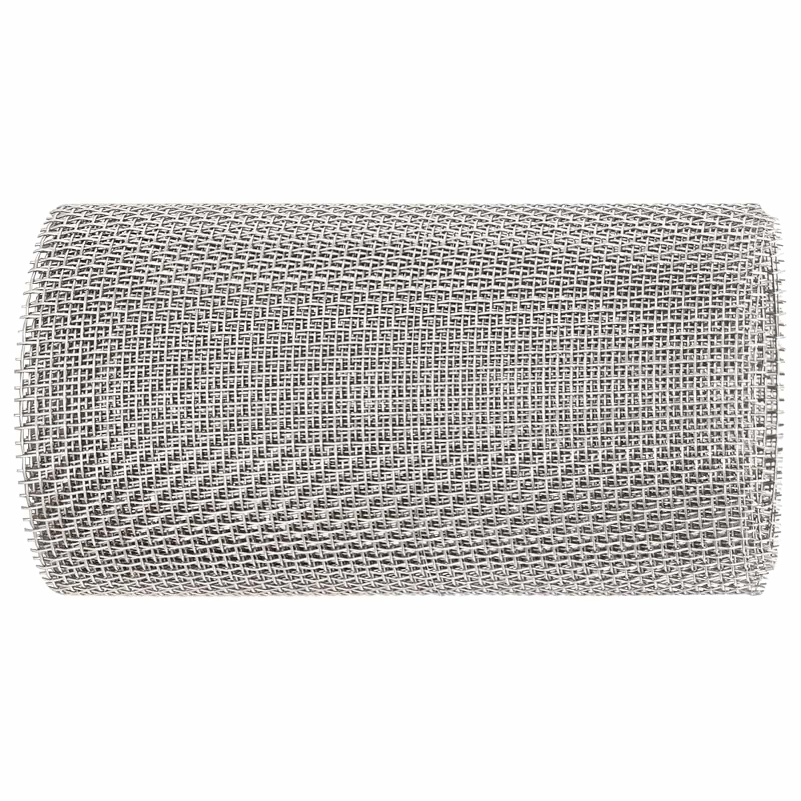 Generisch Mesh Bildschirm 20 x 1000 cm 6 Mesh Edelstahl 201 Silber,Zaunfelder,3.65 kg-42039646